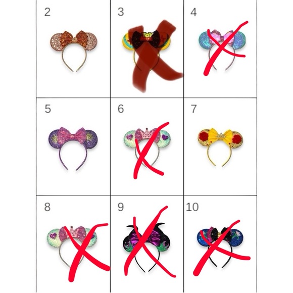 Buy now ‼️ MICKEY / MINIE - Mouse Inpired Ears - Picture 6 of 9